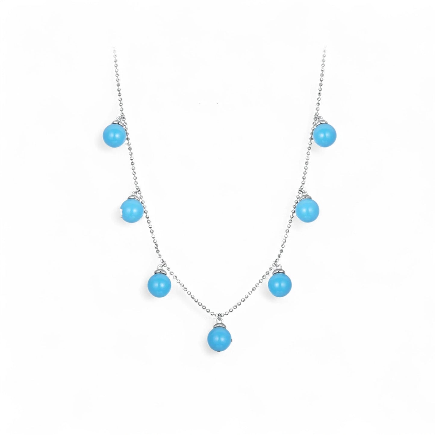 Turquoise Beaded Necklace