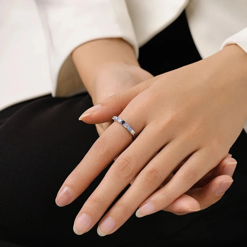 Slim Colorful Band Ring