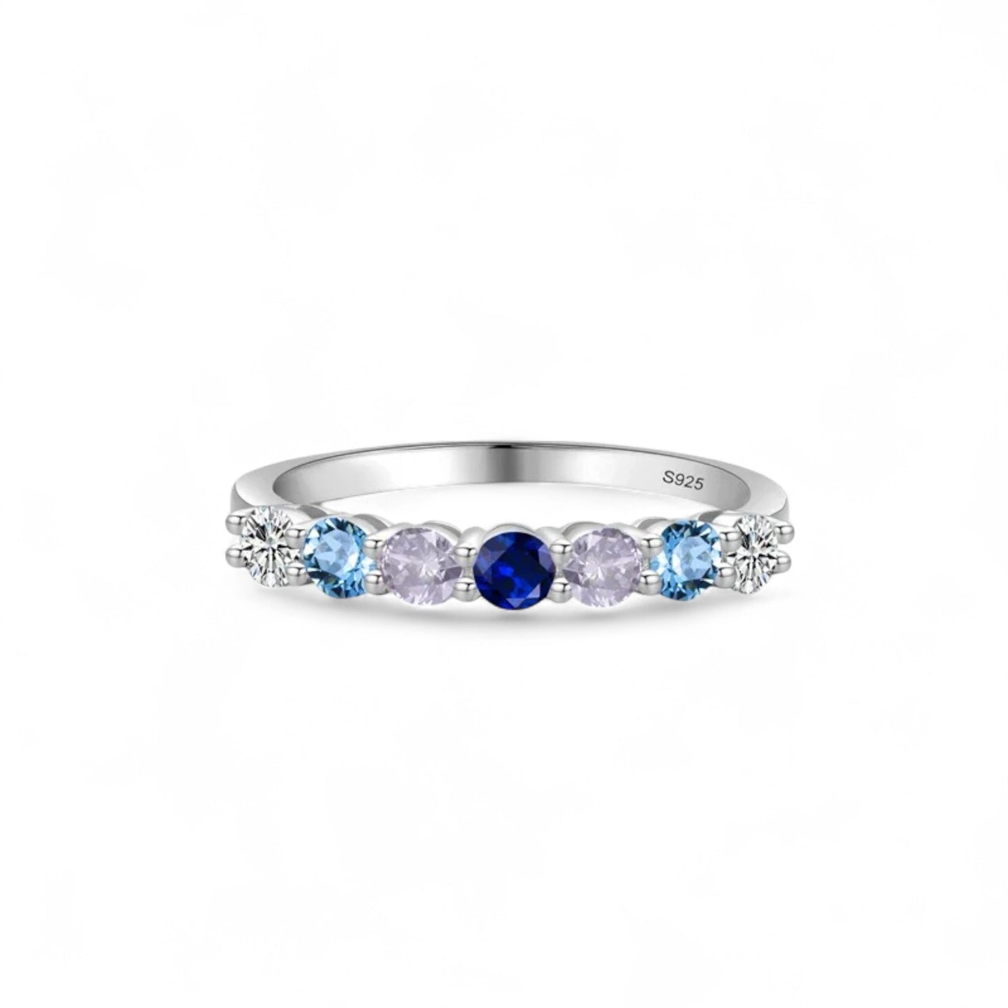 Slim Colorful Band Ring
