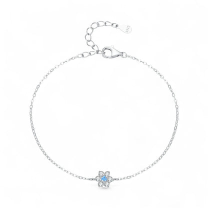 Blue Chain Bracelet
