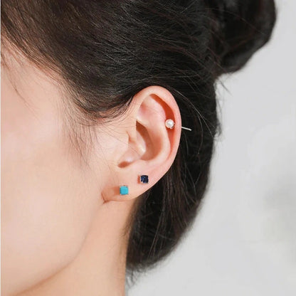 Ocean Tones Stud Earrings