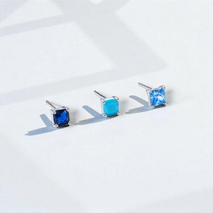 Ocean Tones Stud Earrings