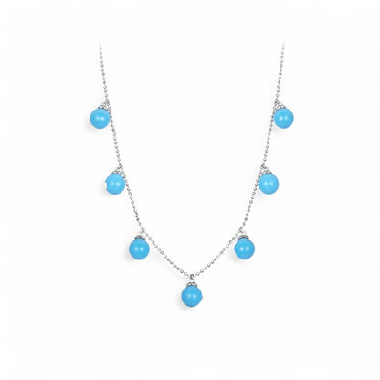 Turquoise Beaded Necklace