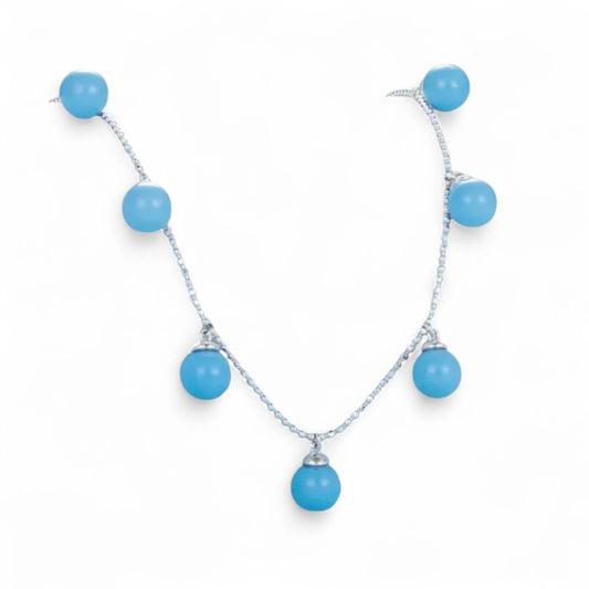 Turquoise Beaded Necklace