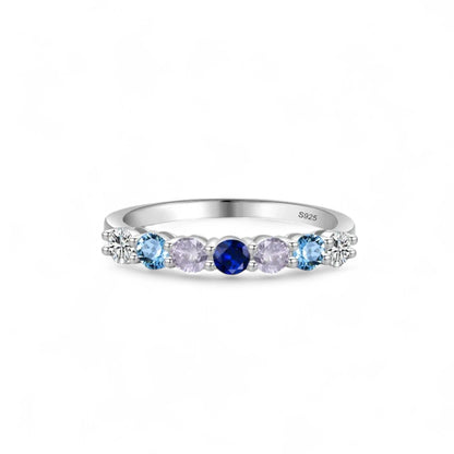 Slim Colorful Band Ring