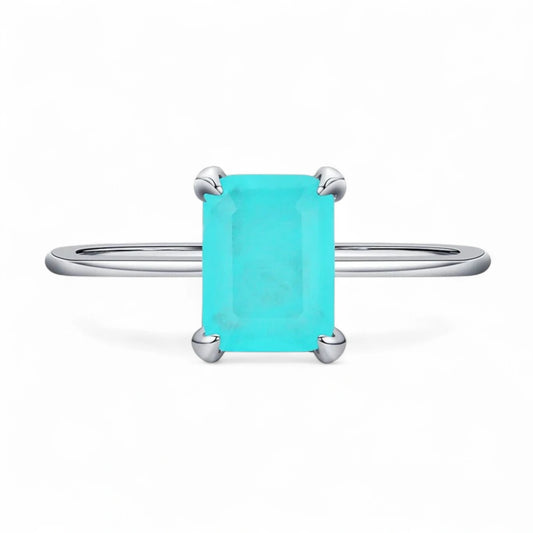 Classic Paraiba Tourmaline Ring